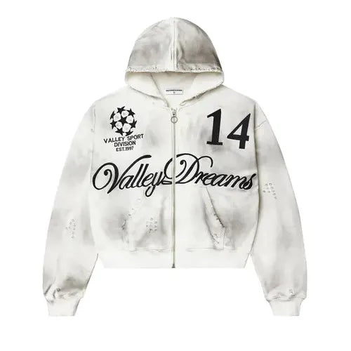 Vale Forever Oreo 14 Zip Up Hoodie 'Dest/Smoke'