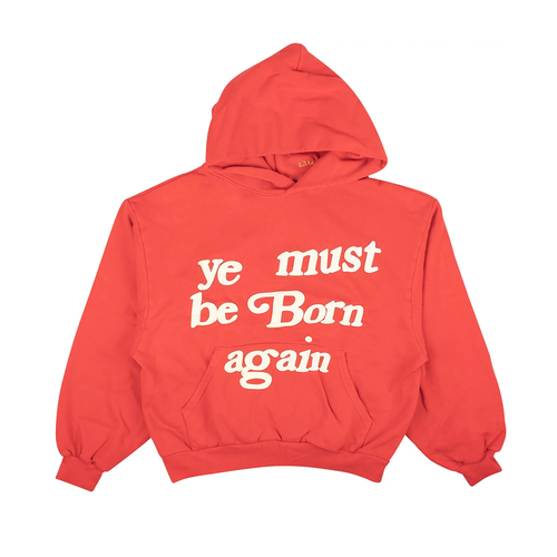 CPFM YE Must Be Born Again Red Hoodie
