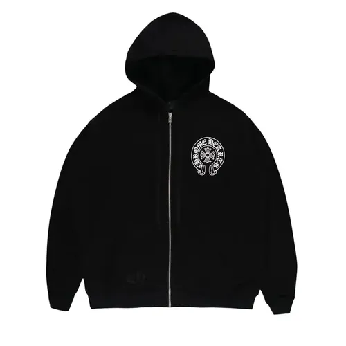 CHROME HEARTS MALIBU FLORAL THERMAL ZIP UP HOODIE