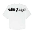 Palm Angels Classic Logo Over Tee White/Black